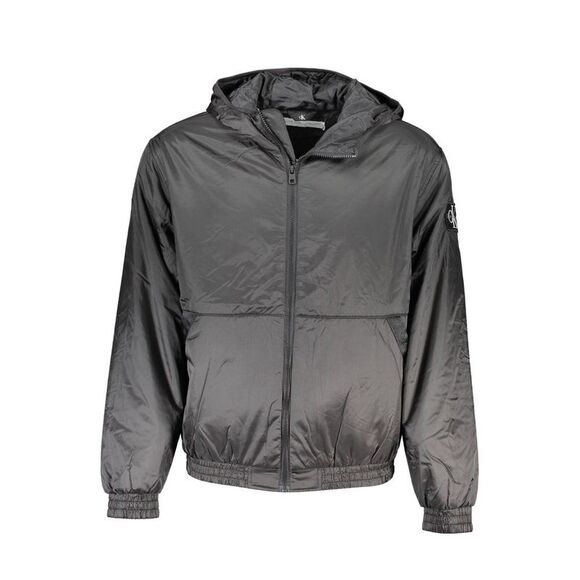 Calvin Klein Black Polyester Men's Men's Jacket